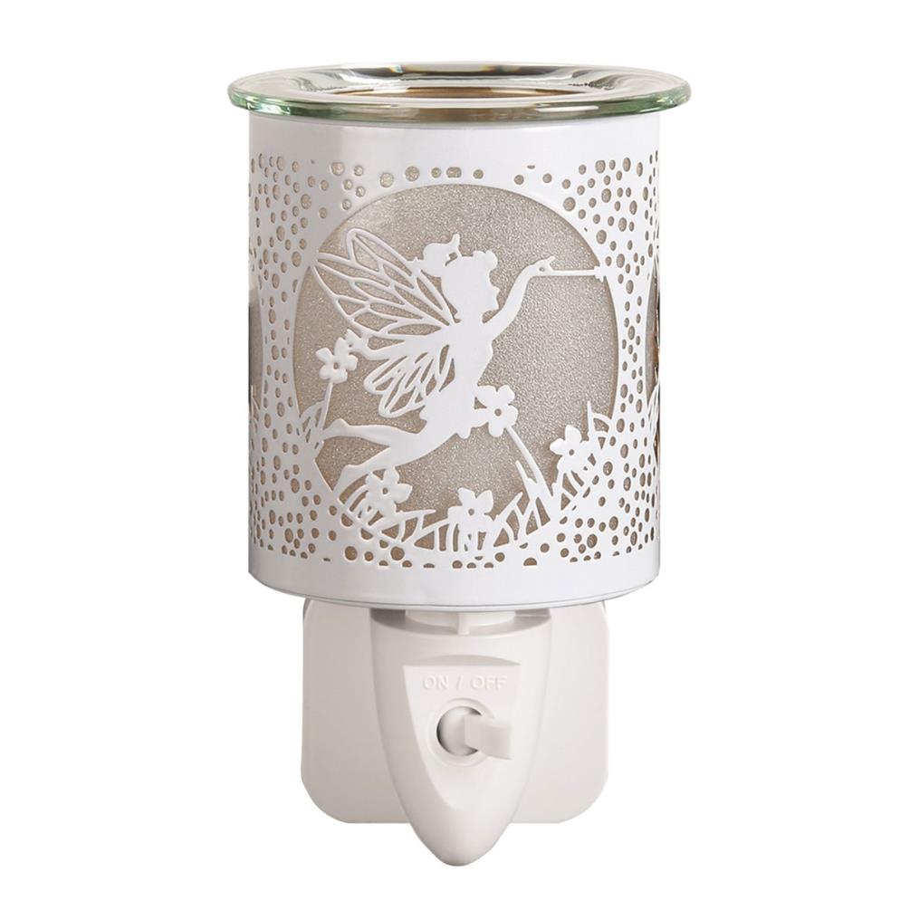 Aroma White & Gold Fairy Plug In Wax Melt Warmer Extra Image 1